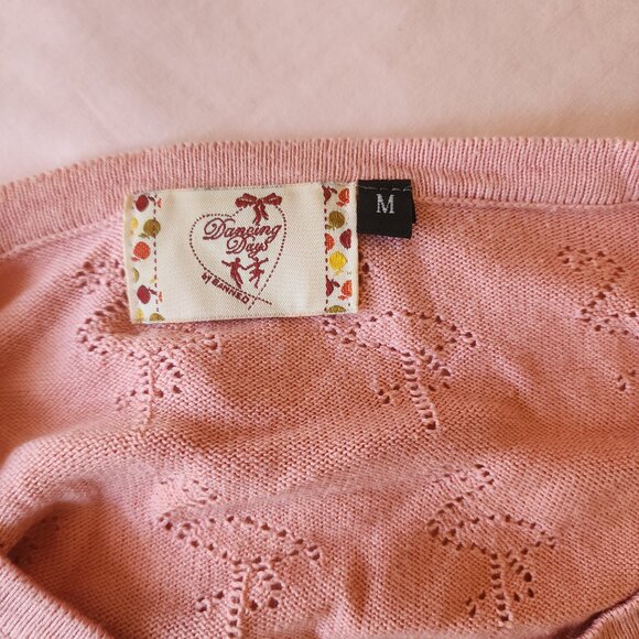 Flamingo Cardigan Dancing Days by Banned - Pink - Medium - Picture 3 of 3